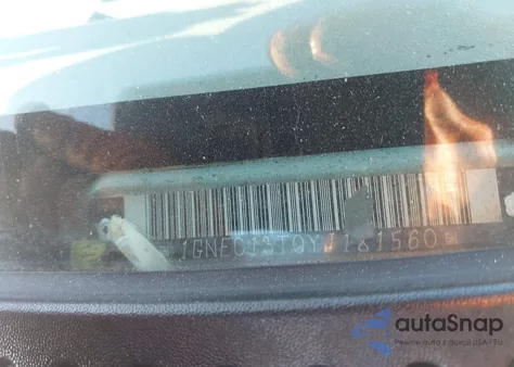 2000 Chevrolet Tahoe All New Ls из США, поврежденный, VIN 1GNEC13T0YJ181560